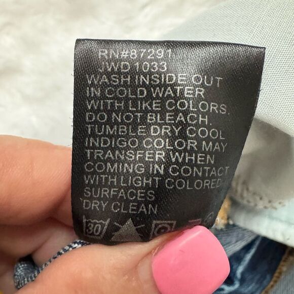 Johnny Was Boot Cut Jeans Size 28 - Picture 3 of 11